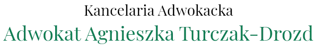 Adwokat Agnieszka Turczak - logo